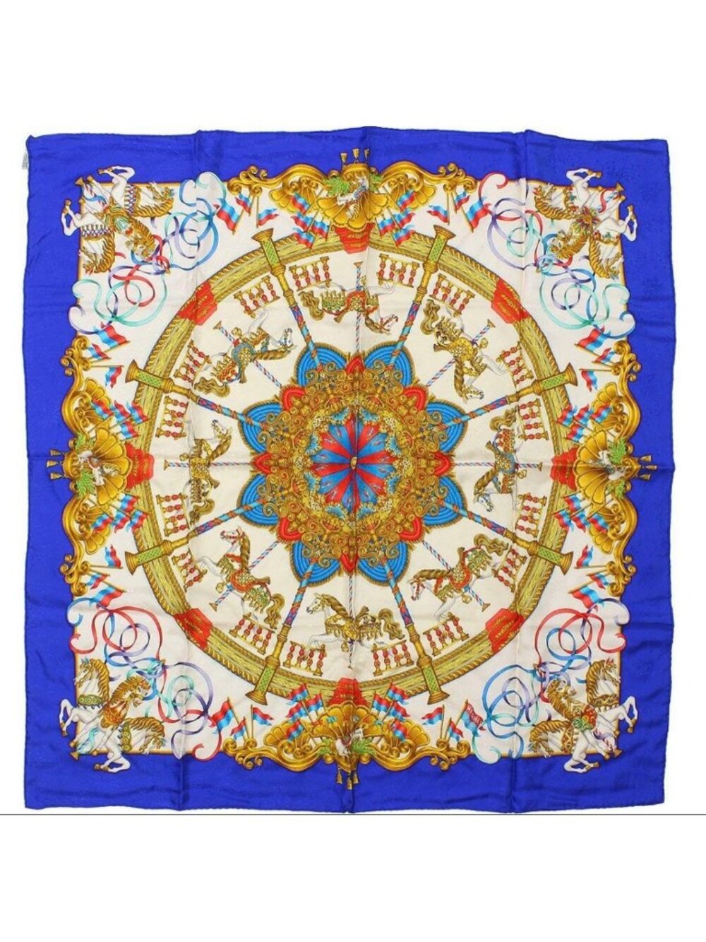 Hermes Carre 90 Silk Scarf